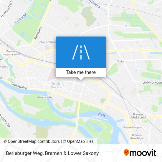 Berleburger Weg map