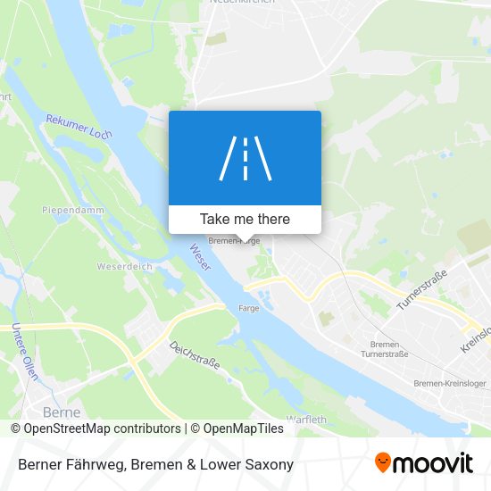 Berner Fährweg map