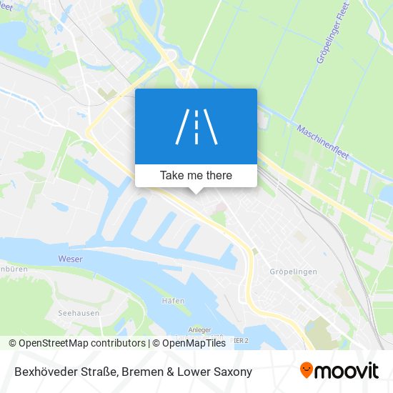 Bexhöveder Straße map