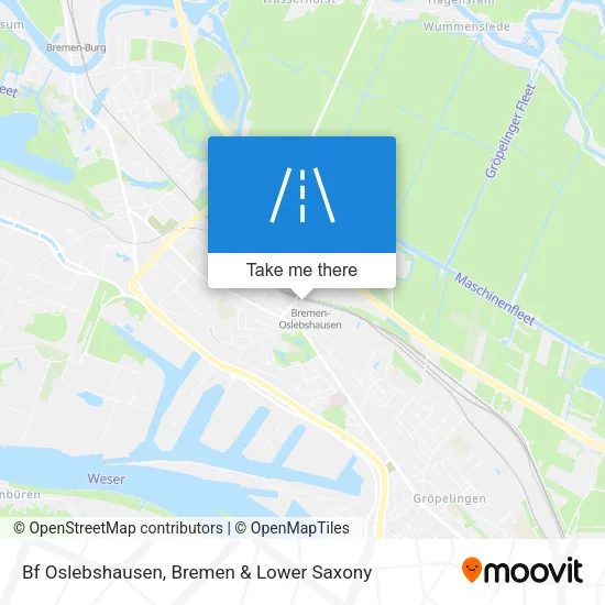 Карта Bf Oslebshausen