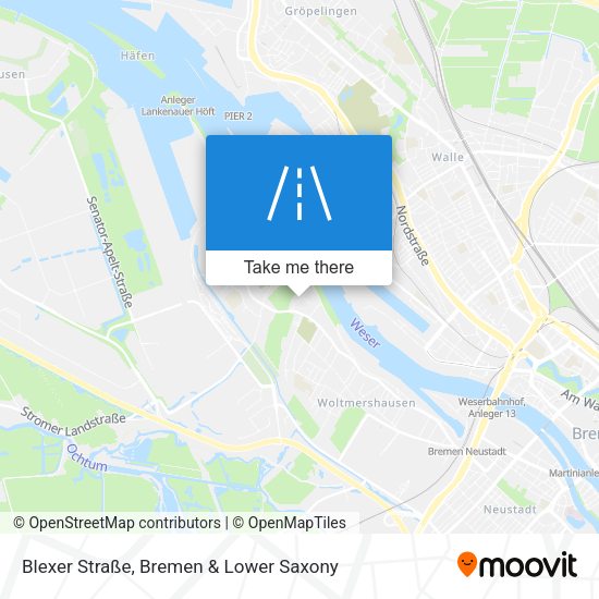 Blexer Straße map