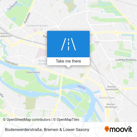 Bodenwerderstraße map