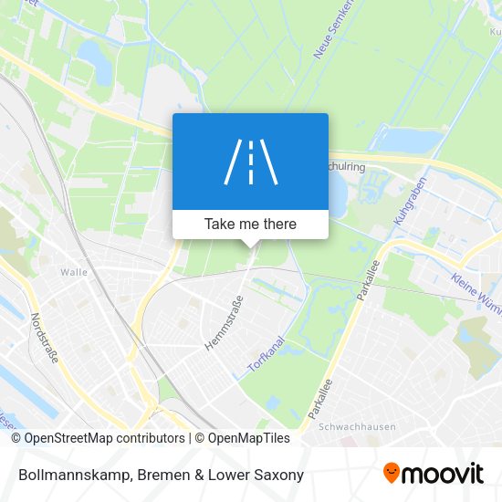 Bollmannskamp map