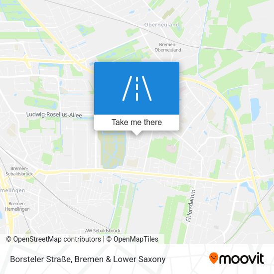 Borsteler Straße map