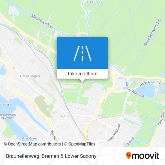 Braunellenweg map