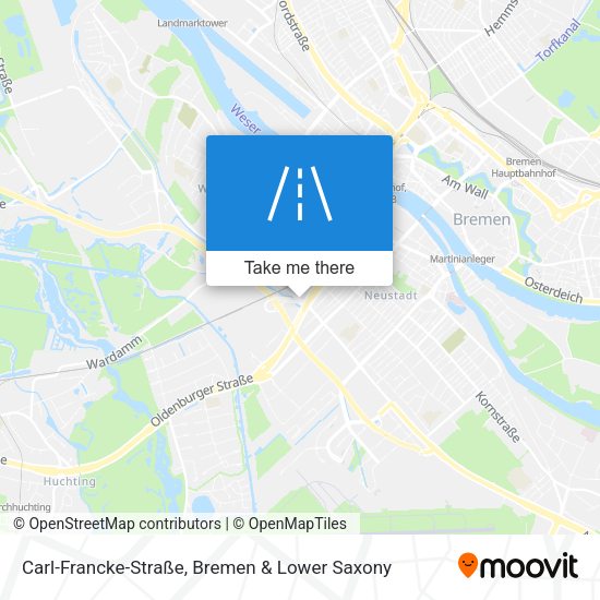 Carl-Francke-Straße map