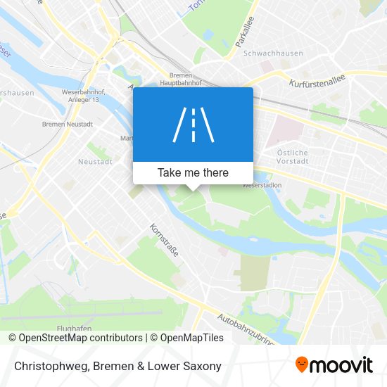 Christophweg map