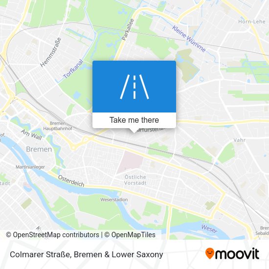 Colmarer Straße map