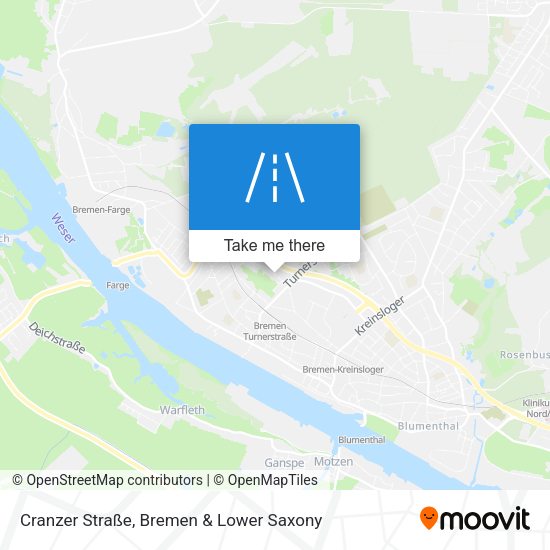 Cranzer Straße map