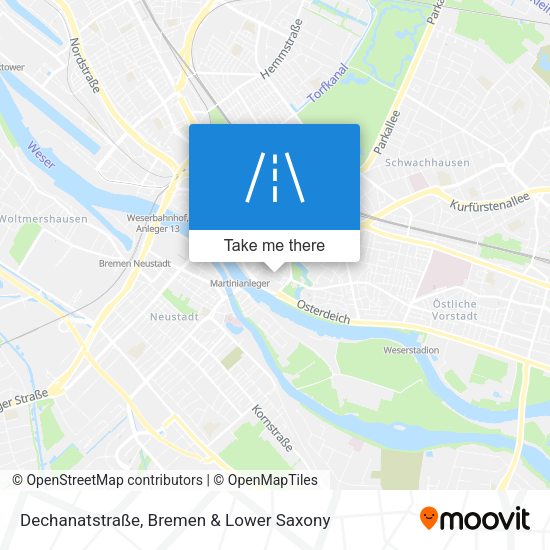 Dechanatstraße map