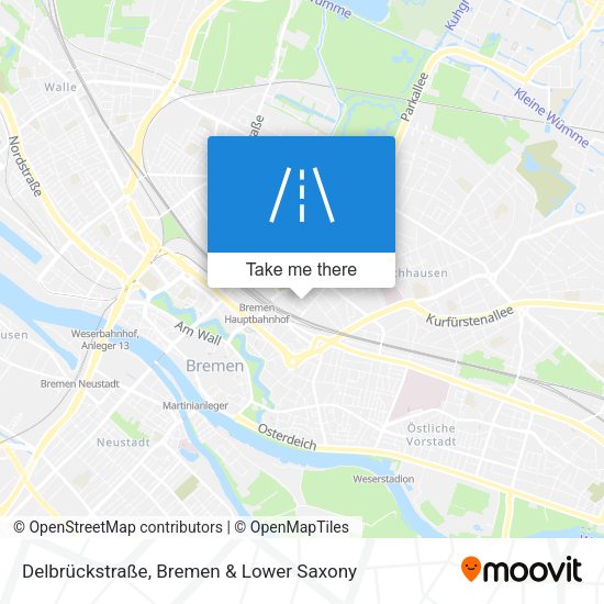 Delbrückstraße map