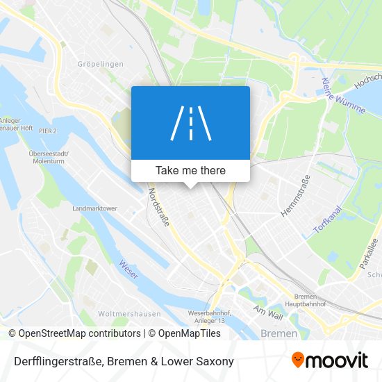 Derfflingerstraße map