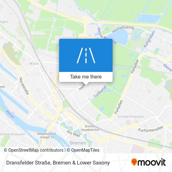 Dransfelder Straße map
