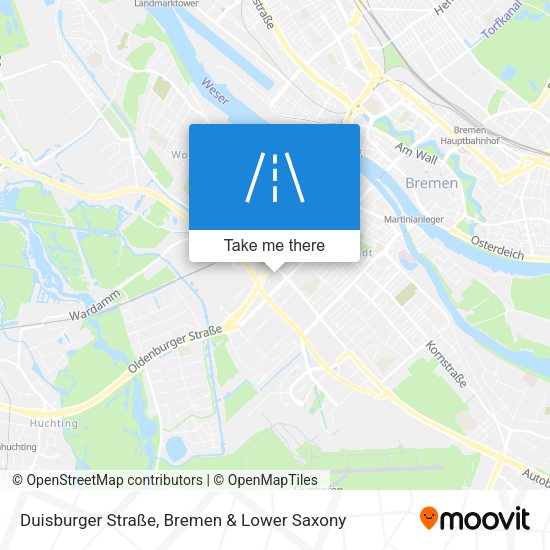 Duisburger Straße map