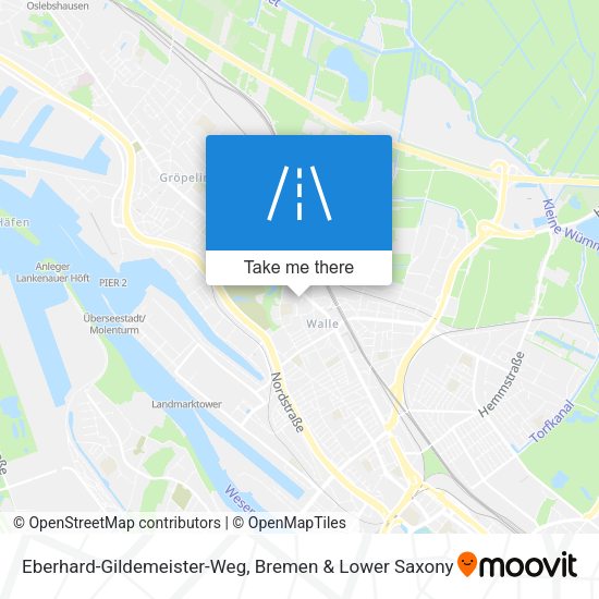 Eberhard-Gildemeister-Weg map