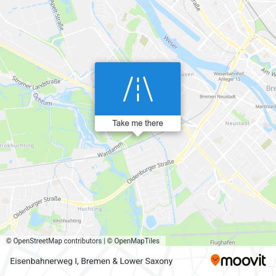 Eisenbahnerweg I map