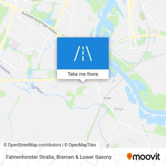 Карта Fahrenhorster Straße