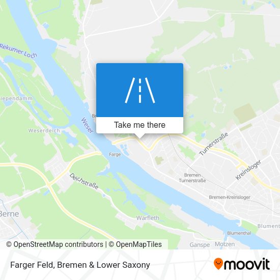 Farger Feld map