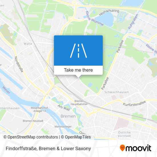 Findorffstraße map