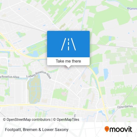 Footpatt map