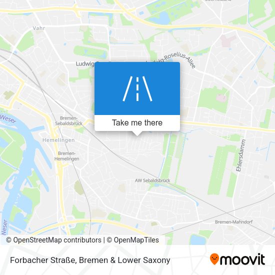 Forbacher Straße map