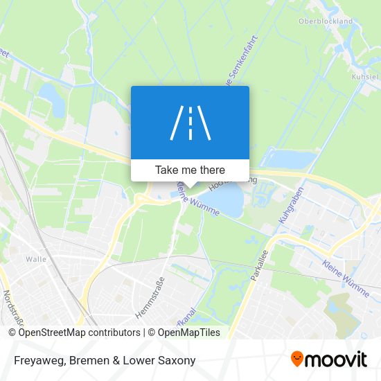 Freyaweg map