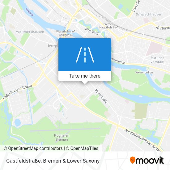 Gastfeldstraße map