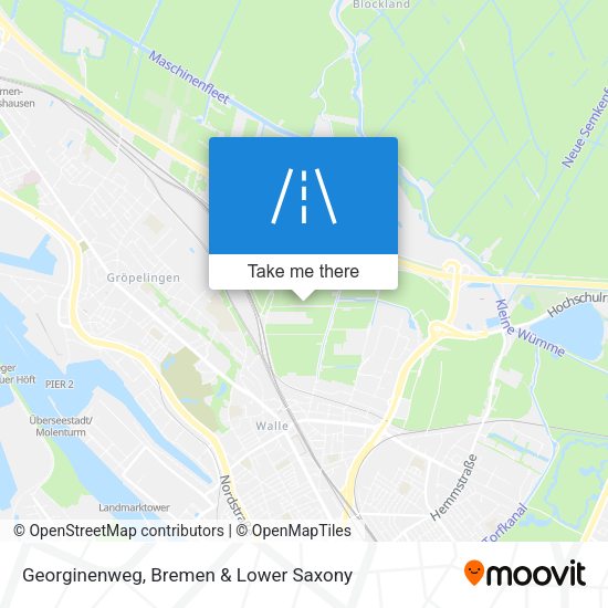 Georginenweg map