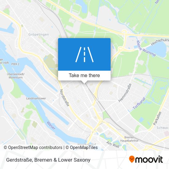 Gerdstraße map