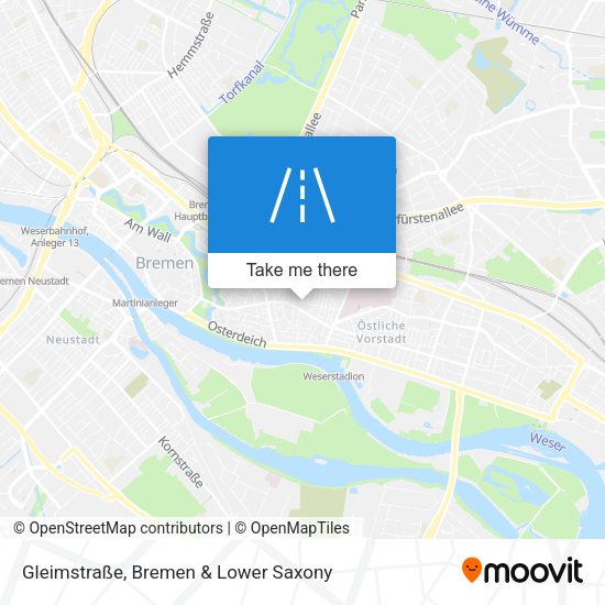 Gleimstraße map