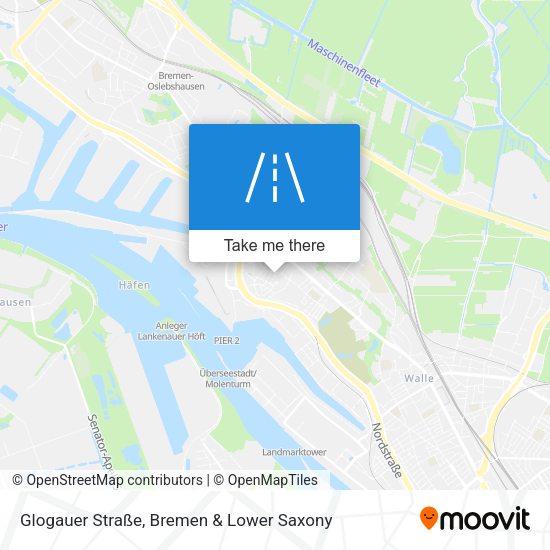 Glogauer Straße map
