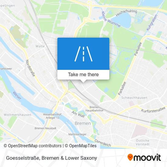 Карта Goesselstraße