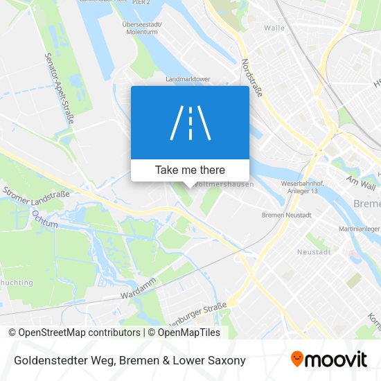 Goldenstedter Weg map