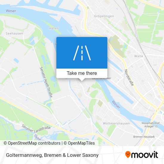 Goltermannweg map