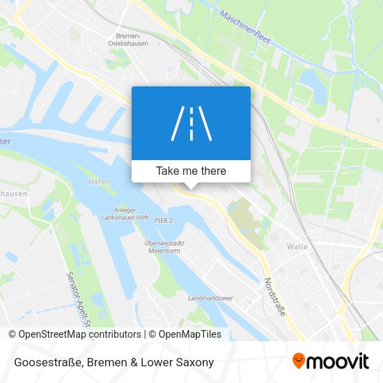 Goosestraße map