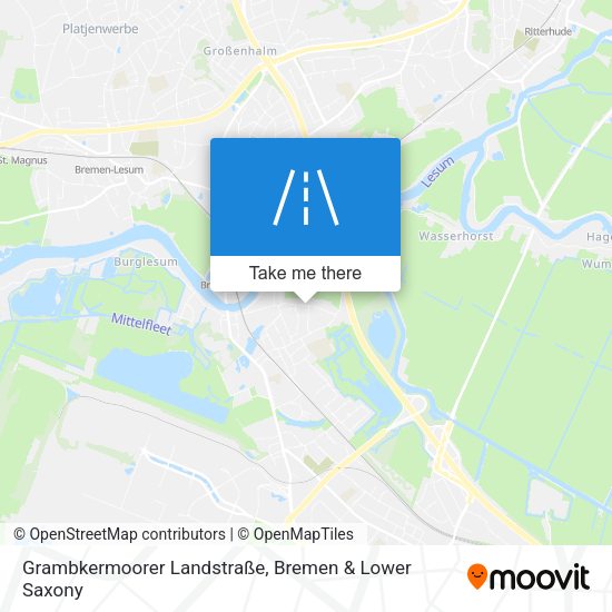 Grambkermoorer Landstraße map