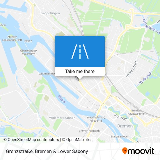 Grenzstraße map