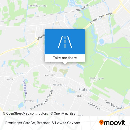 Groninger Straße map