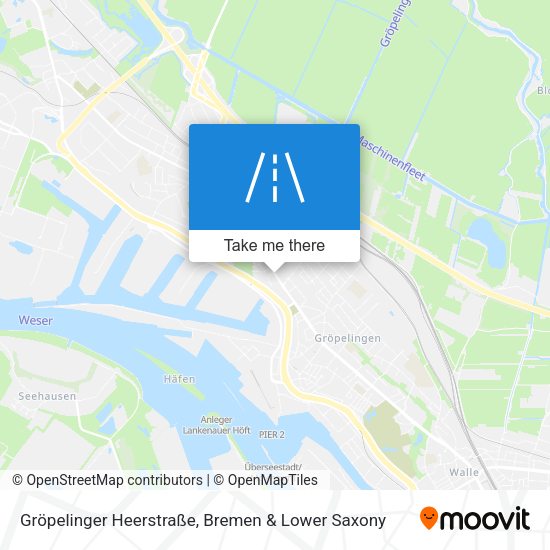 Gröpelinger Heerstraße map