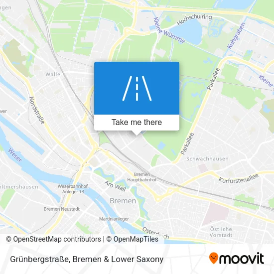 Карта Grünbergstraße