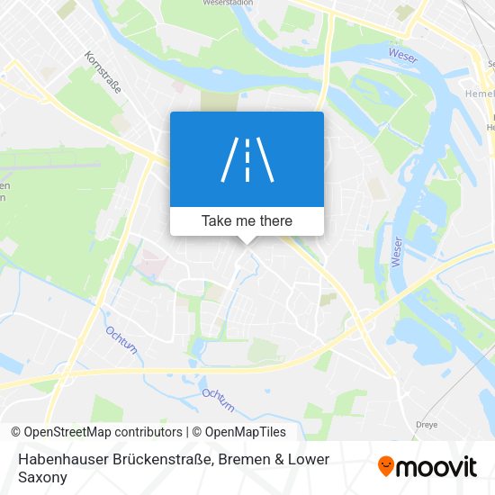 Habenhauser Brückenstraße map