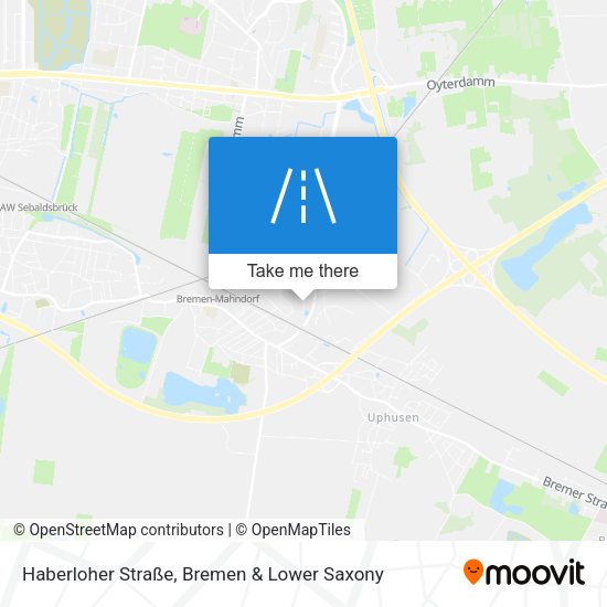 Haberloher Straße map