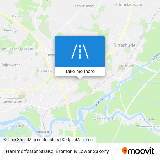 Hammerfester Straße map