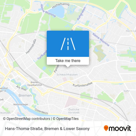 Hans-Thoma-Straße map