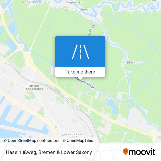 Haselnußweg map