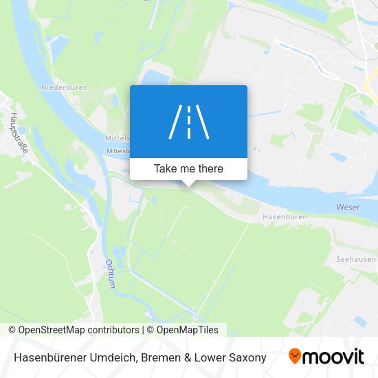 Hasenbürener Umdeich map
