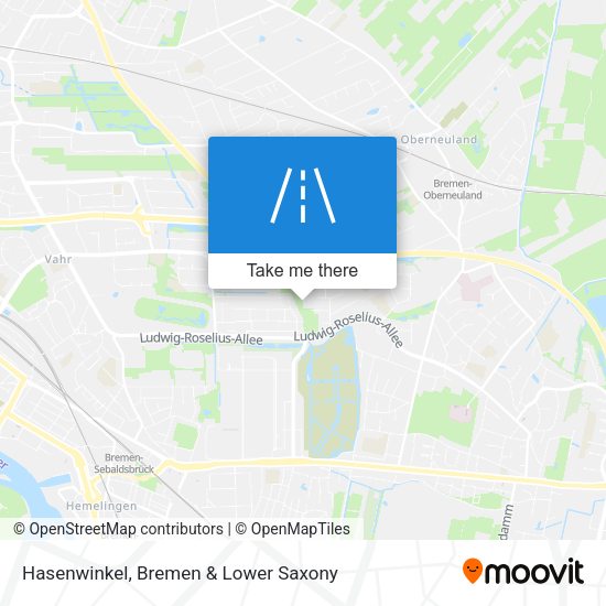 Hasenwinkel map