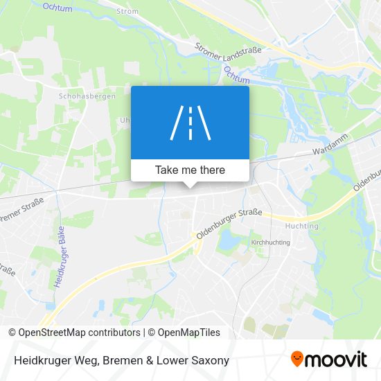 Heidkruger Weg map