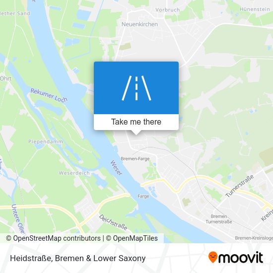Heidstraße map