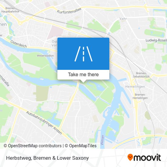Herbstweg map